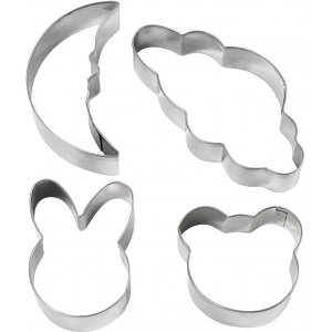Utsticksform - djur/väder - H: 10 cm - 4 st