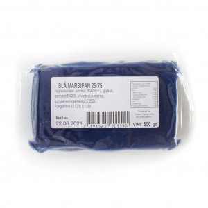 Marsipan - 500g - Blå
