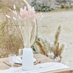 Torkat gräs - Bunny Tails - Soft Pink