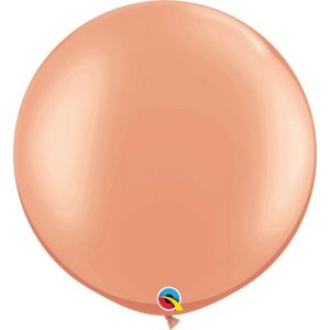 Jätteballong - Roséguld