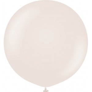 Ballonger enfärgade - Premium 60 cm - White Sand