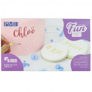 Stämpel - PME Fun Fonts - Siffror & Tecken