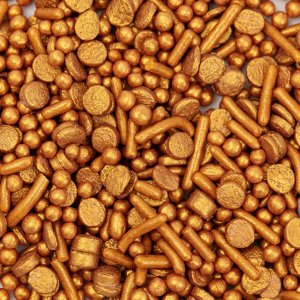Strösselmix - Guld - PME - 76 g