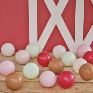 Miniballonger - Bondgårdsdjur - 40-pack