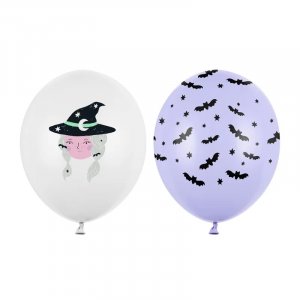 Ballonger - Häxa & fladdermöss - 50-pack