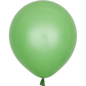 Miniballonger enfärgade - Premium 13 cm - Green