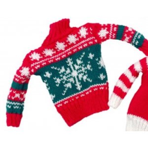 Nissetillbehör - Elf on the Shelf - Jultröja - Snöstjärna