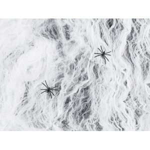 Spindelnät Halloween - Vit - 200g