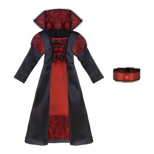 Halloweenkostym - Vampyrklänning - Barn - Strl 116