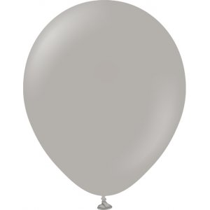Ballonger enfärgade - Premium 30 cm - Grey - 10 -pack