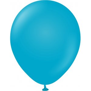 Ballonger enfärgade - Premium 45 cm - Blue Glass