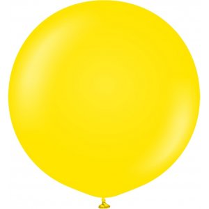 Ballonger enfärgade - Premium 60 cm - Yellow