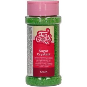 Sockerkristaller - Gröna - Funcakes - 80 g