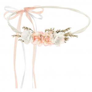 Blomsterkrans - Bohem - Peach