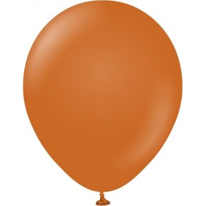 Ballonger enfärgade - Premium 30 cm - Rust Orange - 10-pack