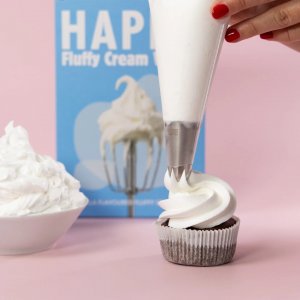 Happy Fluffy Cream Vanilla - 200 g - Happy Sprinkles