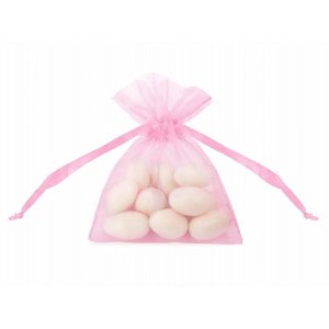 Organzapåsar - Rosa - 10-pack