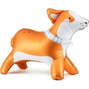 Folieballong - Hund Corgi - 88 x 70 cm