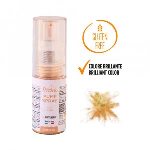 Ätbar glitterspray - Decora - Guld - 10 g