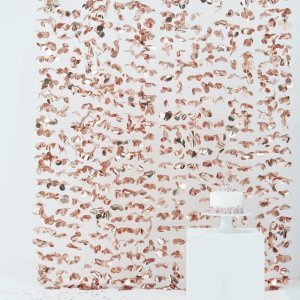 Draperi - Löv - Roséguld