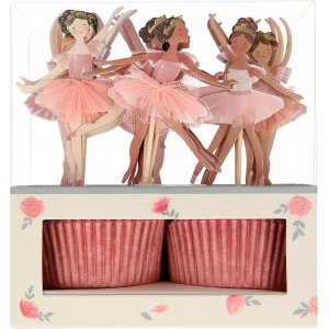 Cupcake Kit - Meri-Meri - Ballerina - 24 st