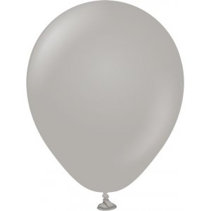 Miniballonger enfärgade - Premium 13 cm - Grey - 25-pack