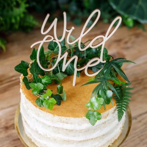 Cake Topper - Trä - Wild One