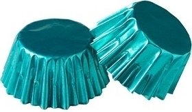 Minimuffinsformar/stora knäckformar - Folie - Blå - 180-pack COPY