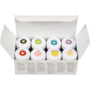 Färgpasta - 8 färger - Wilton - 8x28 g