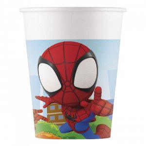 Pappmuggar - Spidey & his amazing friends - 8-pack