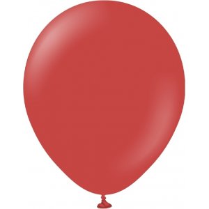 Ballonger enfärgade - Premium 30 cm - Deep Red - 10-pack