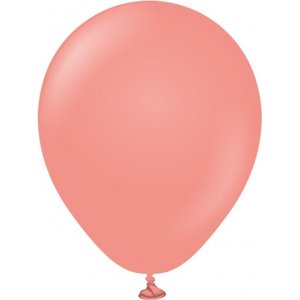 Miniballonger enfärgade - Premium 13 cm - Coral