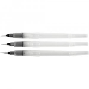 Vattenpenslar - 3-pack