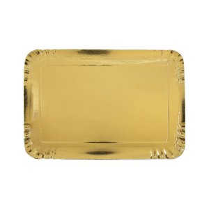 Serveringsfat - Metallic - Guld - 5-pack