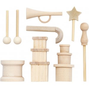 Miniföremål - L: 2-5,5 cm