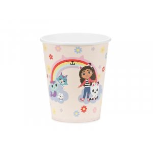 Pappmuggar - Gabby s Dollhouse - 6-pack - 250 ml