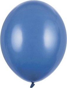 Pastellballonger - Premium 27 cm - Navy blue - 10-pack