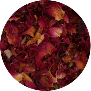 Ätbara äkta blommor - Rosenblad - Funcakes - 5g