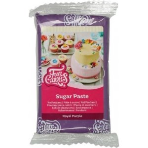 Sugarpaste/Sockerpasta - Royal Purple - Funcakes - 250 g