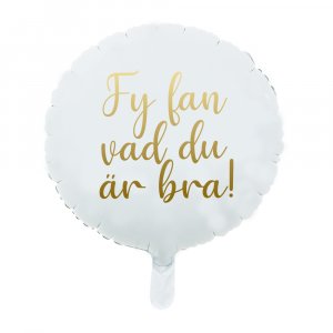 Folieballong - Rund - Student