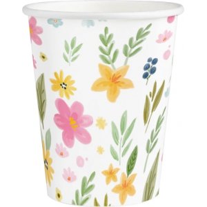 Pappmuggar - Wildflowers - 6-pack