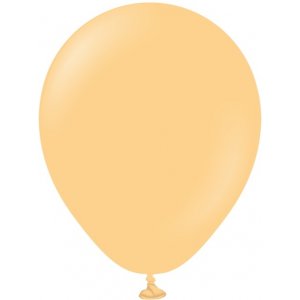 Miniballonger enfärgade - Premium 13 cm - Peach