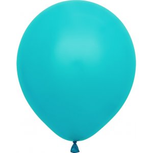 Miniballonger enfärgade - Premium 13 cm - Turquoise