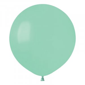Runda ballonger - 48 cm - Mint - 10-pack