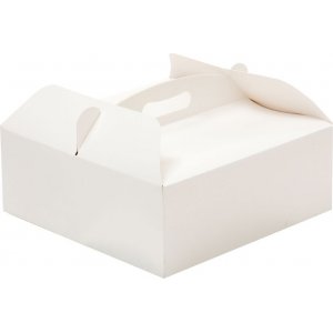 Cupcakebox med handtag - Papp - 36 x 21 cm