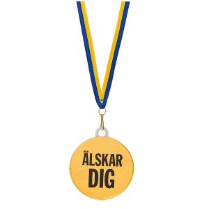 Chokladmedalj - Älskar Dig