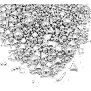 Strösselmix - Happy Sprinkles - Silver Explosion - 190 g