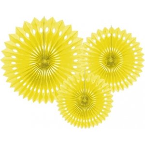 Pin wheels - 3-pack - Gula