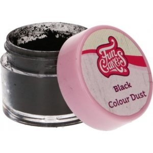 Colour Dust - Svart - Funcakes - 1,5 g