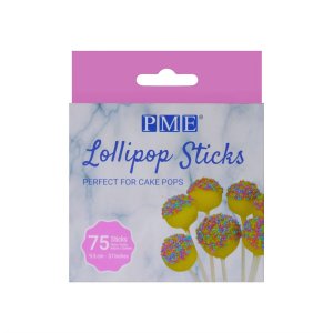 Cake pops/Klubbpinnar - PME - 9,5 cm - 75 st